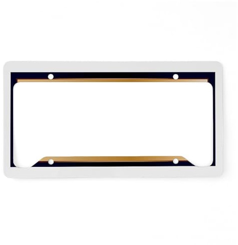 CafePress Ten Downing Street Letter Box Plaque Aluminum License Plate Frame, License Tag Holder