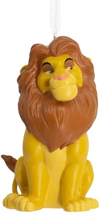 Hallmark Mufasa the Lion Ornament, The Lion King Tree Decoration, Disney Hanging Ornament, Christmas Hanging Ornament, Gifts for Christmas