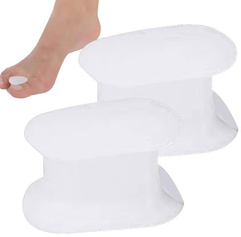 Séparateurs d'orteils pour gros orteils, espaceurs de gros orteils, correcteurs d'alignement en gel lissants, espaceurs d'orteils pour les orteils qui se chevauchent, réutilisables