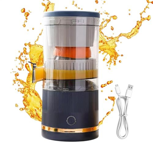 Automatic Citrus Juicer, Electric Fruit Press Machine, Portable Orange Juicer, Rechargeable Juice Blender, Compact Citrus Squeezer, 7.4V Orange Juicer, Lime And Grapefruit Juicer, Easy-To-Use Juice