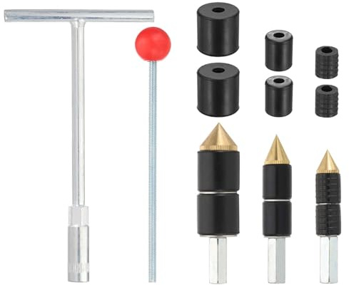 PATIKIL Pipe Water Stopper Kit 1/2/3/4/1, Copper Hot-melt Water Stop Needle Pin Plumbing Tools for Emergency Plugging Repair