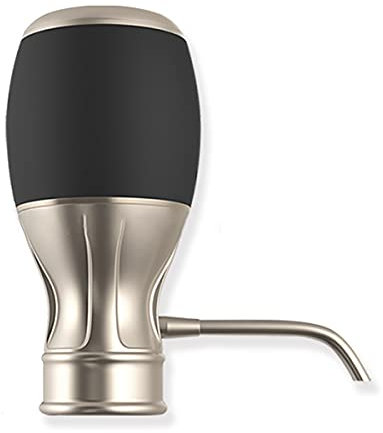 ZOUTACHENG Electric Wine Decanter Pump Dispenser Electric Decanter Wine Spout Pourer Red/White Wine Electric Wine Aerator Wine Decanter Wine Pourer (Color : Black Size : Free Size)
