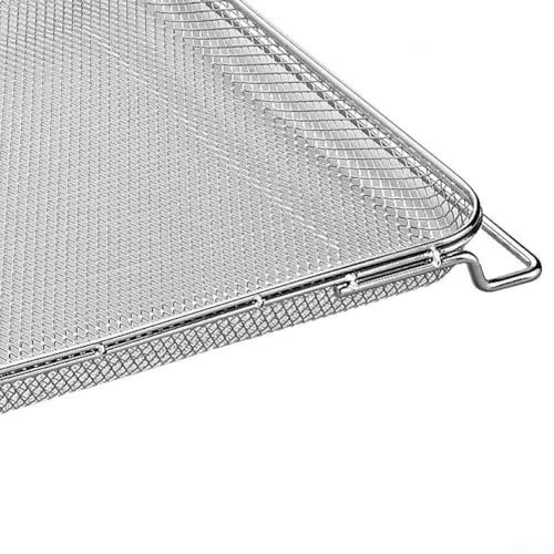 Jotekonoby Panier de barbecue en acier inoxydable pour Foodi DT200 | Grille de cuisson de rechange 366 x 290 mm | Grille de cuisson durable et réutilisable avec répartition uniforme de la chaleur