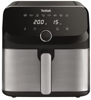 TEFAL Easy Fry Mega EY855D10, Hei?luftfritteuse, 7,5 l, 80 ?C, 200 ?C, 8 Person(en), 60 min