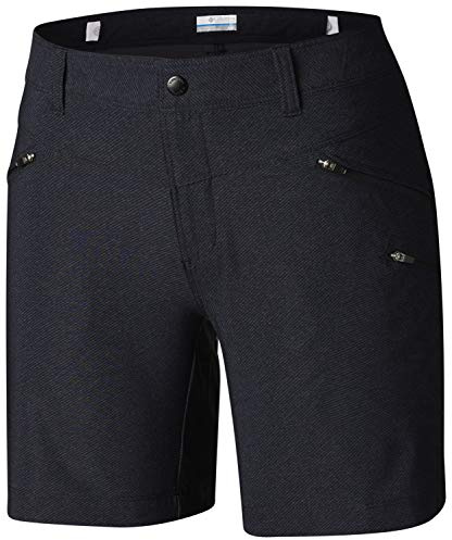 Columbia Damen Kurze Wanderhose Peak to Point, Black Denims Print, W12/L6, 1727611