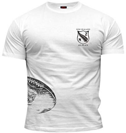 Dirty Ray Rugby New Zealand Herren Kurzarm T-Shirt KRB3B