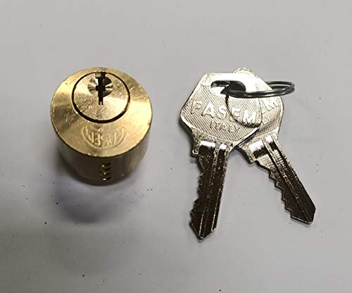 Cilindro tondo ricambio per serrature FASEM 109 da basculante mm 25 x 15