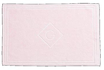 GANT Organic G Duschvorleger Farbe Nantucket Pink Größe 50x80cm Badteppich Vorleger