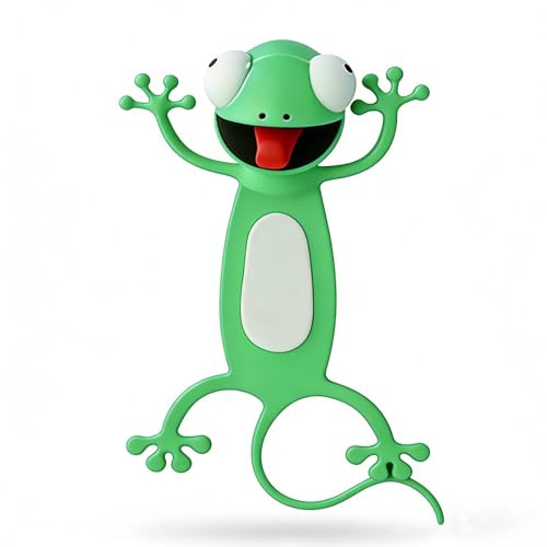 Telituny 3D Karikatur Tier Lesezeichen, Niedliche Bookmark Animal, PVC Weichem Lesezeichen Kinder, Witzige 3D Personalisiertes Lesezeichens, Lustiges Geschenk für Kinder Erwachsene Buchliebhaber
