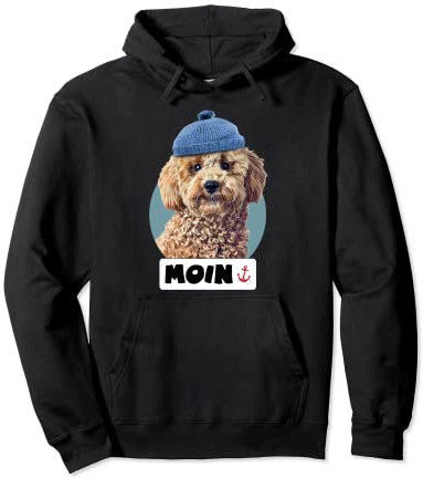 Moin Spruch Motiv Pudel-mütze Design Norden Norddeutsch-land Pullover Hoodie