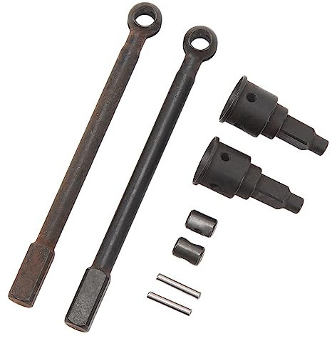 Alomejor Eje de transmisión RC, eje delantero de acero inoxidable para Axial 1/18 UTB18 Capra RC Crawler Car Upgrade