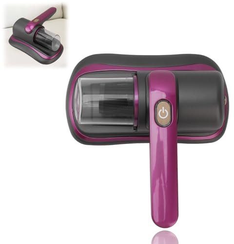 LenTLy Machine Anti-acariens, Aspirateur Anti-acariens ABS, Nettoyage UV Polyvalent pour Coussins