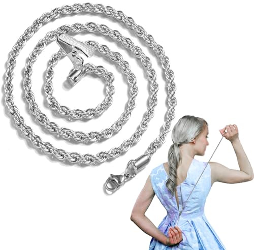 Eiarrnp Reißverschluss-Zieher mit Haken und Clip für Kleiderstiefel, zum Selbstverschließen von Kleidern, Stiefeln, Reißverschluss-Hilfsmittel, Reißverschluss-Zug-Assistent