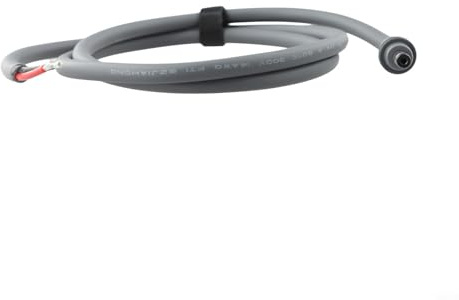 Zilimontt 1pc 14awg 2core Sheathed Dc Power Cable Extension Harness for Mini Compatible with Mini 1m/2m/300cm Options(1m)