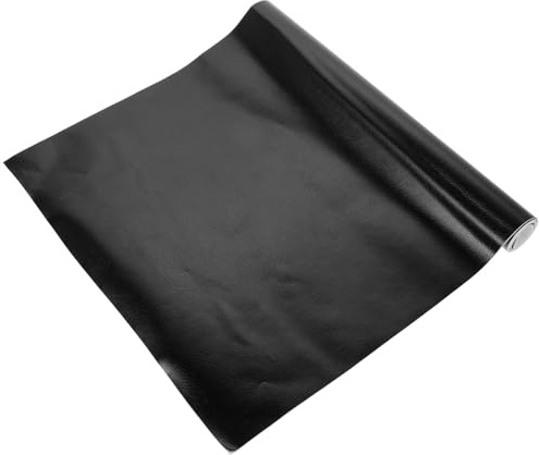 FOMIYES Film Adhésif Texturé Noir 30X100Cm pour Habillage Intérieur de Voiture Covering de Tableau de Bord Autocollant Protection Console Centrale Film PVC Anti-Rayures pour