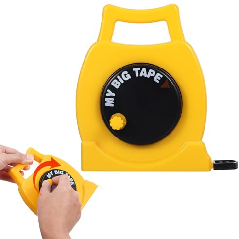 BESPORTBLE Mètre Ruban Long pour Enfants, Règle de Mesure Éducative avec Pouces Et Centimètres pour L'apprentissage, 1 Outil Pédagogique pour Enfants