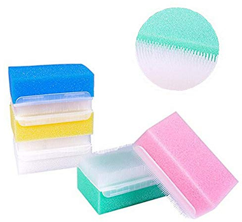 Lot de 5 brosses éponge stériles pour nourrissons, brosses sensorielles stériles