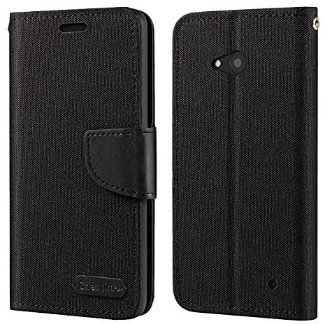 Nokia Lumia 640 Hülle, Oxford Leder Wallet Case mit Soft TPU Back Cover Magnet Flip Case für Microsoft Lumia 640 LTE