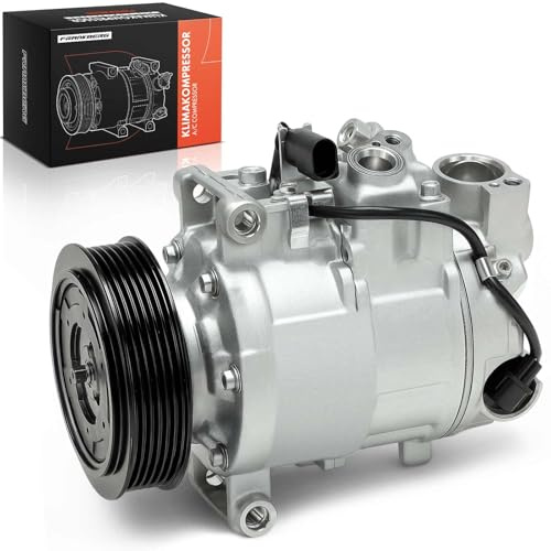 Frankberg Compressore dell'aria condizionata con frizione 1K0820803J | Compatibile con: Altaea XL 5P5 5P8, A1 Sportback 8XA 8XF, O.c.t.a.v.i.a III 5E3 NL3 NR3, R.o.o.m.s.t.e.r 5J7, A3 8V1 8VK