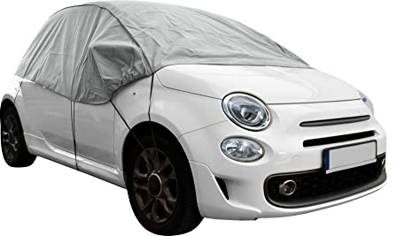 Z4L Autoabdeckung Halbgarage für Winter Sommer Herbst Scheibenabdeckung SM geeignet für Peugeot 108 Bj. ab 2014