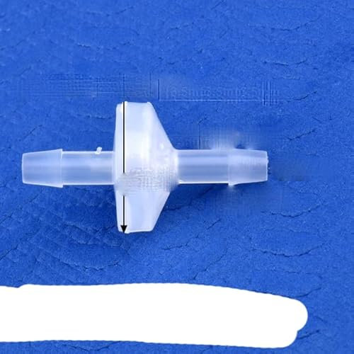 KERAXL 5~200pcs 3~12mm Mini PP Valvola di ritegno Senza Pressione Tubo di irrigazione a Goccia Giunto Valvola di Non Ritorno Tubo del Serbatoio dell'acquario Valvola unidirezionale-5 Pezzi,4-4mm