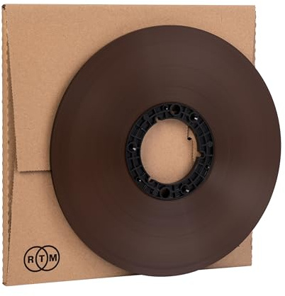 RTM Studio Master Recording SM 911 ¼ pollice - Nastro di Registrazione Analogico per la Registrazione Audio - NAB Solo Bobina / Pancake 762m - Diametro di 10.5 pollici (26,5cm)