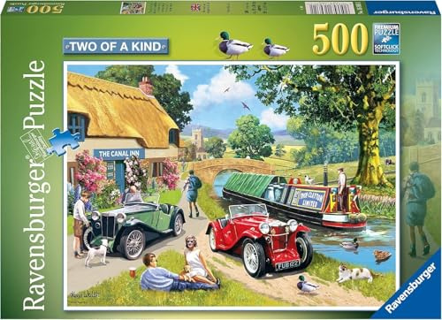 Ravensburger Two of a Kind 500 Piece Jigsaw Puzzle for Adults and Kids Age 10 Years Up