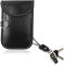 JEYORZY Mini Bolsa Faraday para Llaves de Coche, protector de llavero sin llave, Bolsa para llaves de coche,Funda Bloqueo de Señal de Seguridad Anti RFID/WiFi/gsm/LTE/NFC Protección Antirrobo