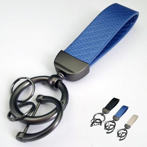 ZORTAXKFV Llavero de Coche para Toyota Land Cruiser J300 2021 2022 2023 2024 Series, Llavero de Coche Compatible con Todas Las para Regalo o Complemento para Coche, B/Blue