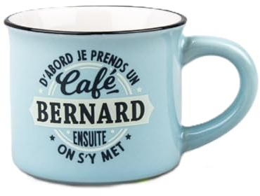 Générique Tasse expresso personnalisée - Bernard