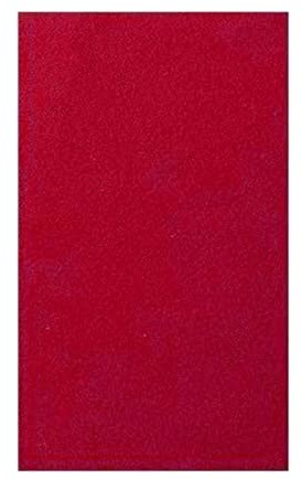KiBcsLic Billardtischtuch, Zubehör, Lang, 2,1–2,7 m, Bezug, Ersatzstoff, Tischdecke, Wollmatte für Snooker Spiele in Der Halle, Sport, ROT, 2,6 x 1,45 m