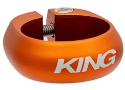 Chris King Sattelklemme, 34.9mm, Matte Mango, JACM2