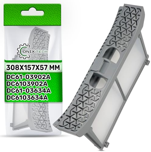 Filtro Pelusa para Secadora 308x157x57 mm con Código Original DC61-03902A DC6103902A DC61-03634A DC6103634A para Samsung - ONIX TECH