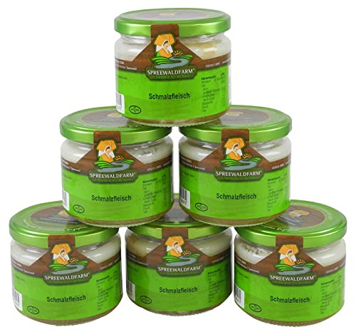 Original Spreewälder Schmalzfleisch 6er Pack (6 Gläser à 250 g)