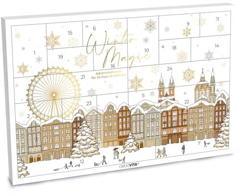 Wellness Adventskalender für Frauen 2025 Puzzle | 24 Momente der Entspannung mit Beauty-, Pflege- & Wohlfühlprodukten – Naturkosmetik, Tee, Öle, Kerzen, Wellness-Zubehör – Geschenkidee für Frauen