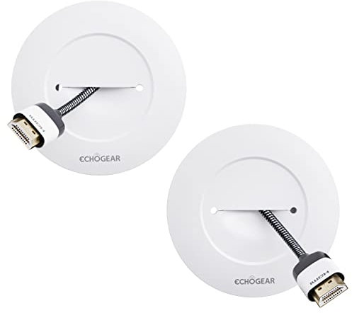 Echogear CMIWG - Disimulador de cables para el televisor montado en la pared, kit de pasacables