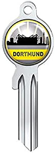 BASI Fanschlüssel Schlüsselrohling Schlüsselanhänger Fanartikel Schlüsseldienst City-Key Skyline Dortmund
