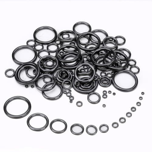 Angelruten-Führungsringe, 13 Größen, Angelruten-Reparatur-Set, Angelrutenführungen, Keramik-Endring-Set für Angelbegeisterte, 130 Stück