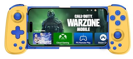Joso Controller di gioco mobile per iPhone/Android/PC/Switch/PS4/PS3, joystick Bluetooth Gamepad con Turbo/giroscopio/vibrazione a 6 assi, Play Call of Duty, Roblox, Genshin Impact, Cloud Gaming