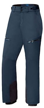 Crivit Pro Herren Skihose Wintersport Hose Warm Wasserdicht 10.000mm (46, Blau)