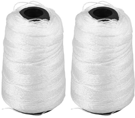 Homoyoyo 2rollen Nylon Schnur Für Und Bauprojekte Langlebige Wetterfeste Konstruktionsschnur Für Mauerwerksarbeiten Vielseitig Einsetzbar Leicht Und Einfach Zu Handhaben