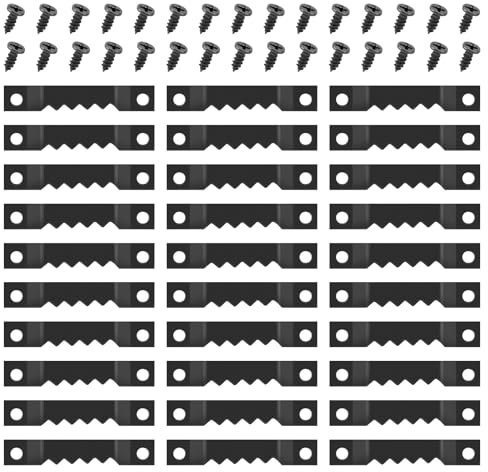 30 Pièces Accroche Tableau Crochet Cadre，Fixations pour Cadres，Mural Attache Cadre Accroche Cadre ，pour Cadres Photo Affiches Peintures Horloges Murales œuvres d'art，décoration de la maison