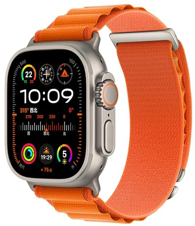 Alpine Sport Nylon Bands Compatible with Apple Watch Ultra Band 49mm 46mm 45mm 44mm 42mm for Men Women, Elastic Strap with D Hook for iWatch Series 10 Ultra