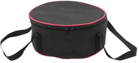 HIAKDOFT Mallette de Transport Barbecue Pique- de Rangement pour ustensiles de Cuisine à casseroles Noir
