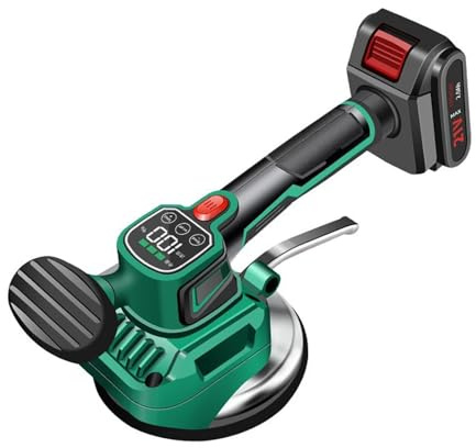 Tiling Suction Cup Tool for Leveling | 10-Speed Handheld Vibrator | 21V 1000mAh Tile Leveling Device