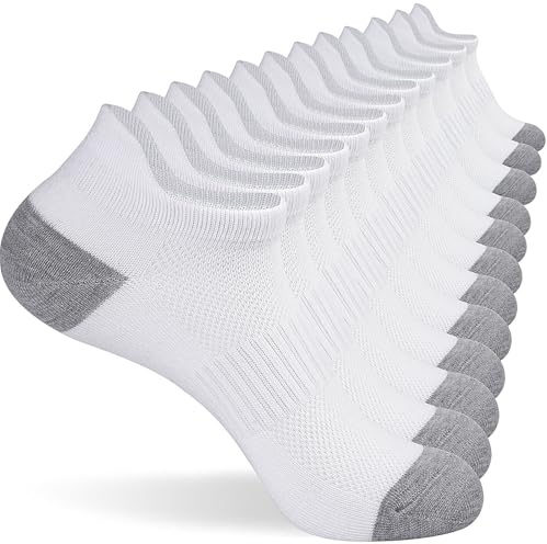 Blu Ninfee Ankle Trainer Socks Womens 6-8, Low Cut Sports Socks Women