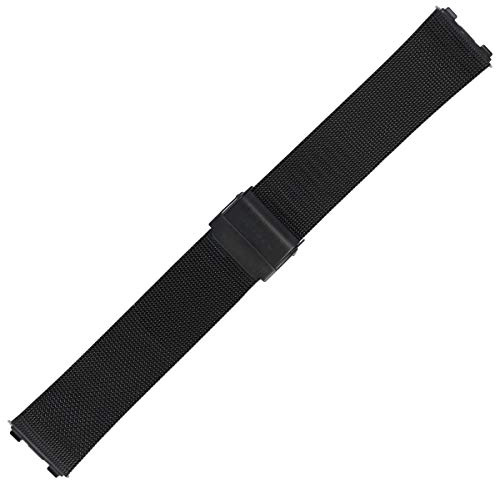Skagen Uhrenarmband 20 mm Edelstahl Schwarz - T233XLTMN