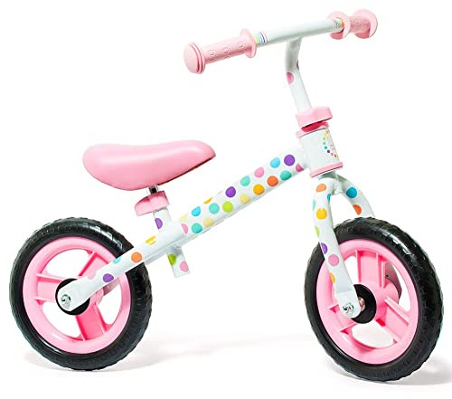 Bicicletta senza pedali senza sella Minibike Rosa Molto - senza casco