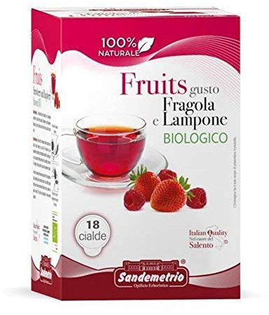 San Demetrio tisana fragola e lampone 36 cialde