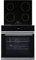 SIA BISO6SS Premium 60cm Black 10 Function Built-in Single Electric True Fan Oven & INDH60BL 4 Zone Glass Induction Hob